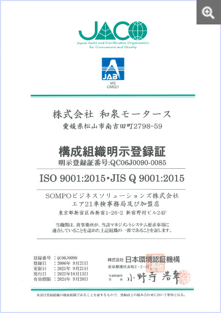 ISO9001:2015