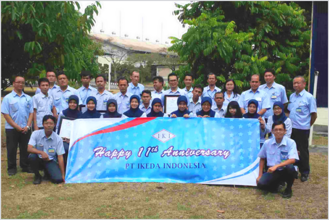 イケダ・インドネシア（IKI）11周年記念式典