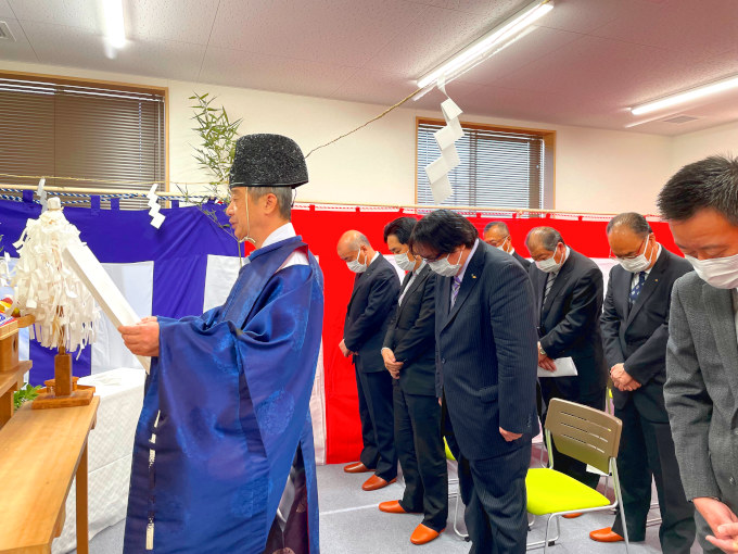 岡山支店新事務所竣工式