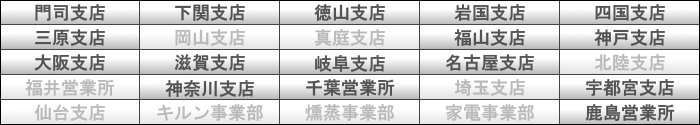 募集支店・事業所一覧